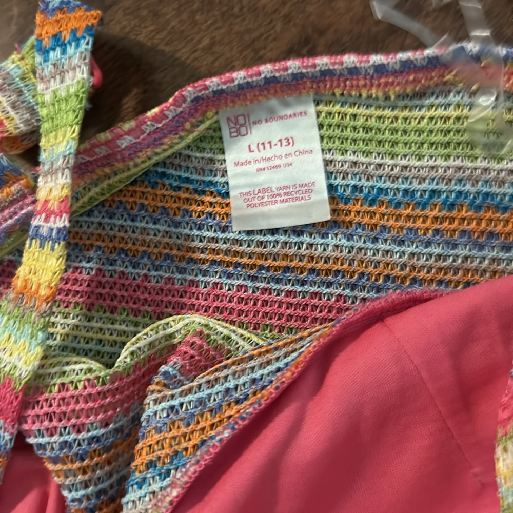 No Boundaries Multicolor Knit Set - Picture 2 of 4